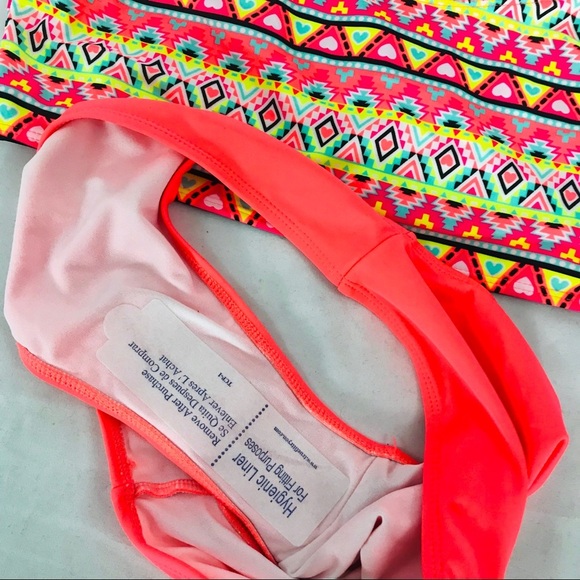 {Wonder Nation} Chevron print two piece swim suit - Picture 3 of 5